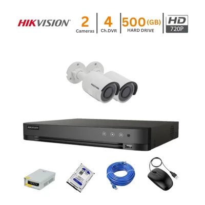 2 Full HD IP Camera Package HIKVISION