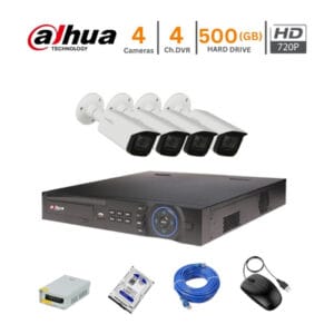 4 Full HD IP Camera Package Dahua