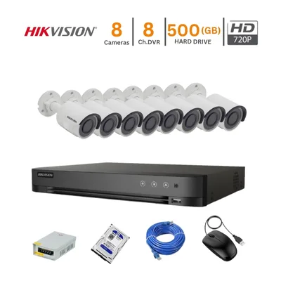 8 FHD CCTV Camera Package HIKVISION